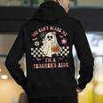 You Can't Scare Me I'm A School Teacher's Aide Halloween Men's Hoodie Back Print, funny gift