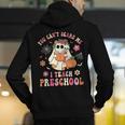 You Can't Scare Me I Teach Preschool Teacher Team Halloween Men's Hoodie Back Print, funny gift You Can't Scare Me I Teach Preschool Teacher Team Halloween Men's Hoodie Back Print, funny gift