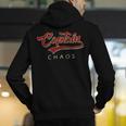Captain Chaos Shirt For Parent Teacher Or Crazy Child Men's Hoodie Back Print, funny gift
