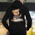 Classroom Fun With Teddy Bear Teacher Men's Hoodie Back Print, funny gift