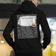 Composition Notebook Costume Adult Halloween For Teacher Men's Hoodie Back Print, funny gift