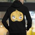 The Cool Bean Good Egg Teacher Halloween Costume Food Group Men's Hoodie Back Print, funny gift