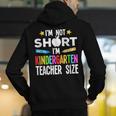 Cool Kindergarten Teacher Art For Men Women Preschool Kinder Men's Hoodie Back Print, funny gift