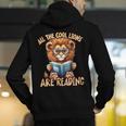 All The Cool Lions Are Reading Lion Teacher Men Women Kids Men's Hoodie Back Print, funny gift All The Cool Lions Are Reading Lion Teacher Men Women Kids Men's Hoodie Back Print, funny gift