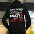 Crazy Teacher Men Women School Teachers Men's Hoodie Back Print, funny gift Crazy Teacher Men Women School Teachers Men's Hoodie Back Print, funny gift