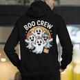 Cute Group Matching Teachers Halloween Men's Hoodie Back Print, funny gift