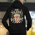 Cute Teacher Popcorn Day Men's Hoodie Back Print, funny gift Cute Teacher Popcorn Day Men's Hoodie Back Print, funny gift