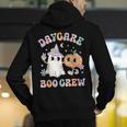 Daycare Boo Crew Groovy Halloween Floral Ghost Kid Teacher Men's Hoodie Back Print, Groovy Teacher Hoodies, funny gift Daycare Boo Crew Groovy Halloween Floral Ghost Kid Teacher Men's Hoodie Back Print, Groovy Teacher Hoodies, funny gift