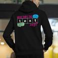 What Does The Text Say Text Evidence Reading Teacher For Men Women Men's Hoodie Back Print, funny gift