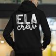 English Language Art Teacher Crew ELA Squad English Teacher Men's Hoodie Back Print, English Teacher Hoodies, funny gift English Language Art Teacher Crew ELA Squad English Teacher Men's Hoodie Back Print, English Teacher Hoodies, funny gift