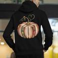 Fall Book Pumpkin Fall Librarians Bookworm Teachers Students Men's Hoodie Back Print, funny gift