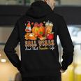 Fall Vibes Costume Teacher Thanksgiving Leopard Gnome Men's Hoodie Back Print, funny gift Fall Vibes Costume Teacher Thanksgiving Leopard Gnome Men's Hoodie Back Print, funny gift