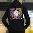 First Grade Boo Crew Teacher Student Halloween Costume Men's Hoodie Back Print, First Grade Teacher Hoodies, funny gift