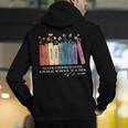 Floral Books Never Underestimate A Public School Teacher Men's Hoodie Back Print, funny gift Floral Books Never Underestimate A Public School Teacher Men's Hoodie Back Print, funny gift