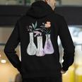 Flowers Test Tube Chemistry Student Science Teacher Women Men's Hoodie Back Print, Science Teacher Hoodies, funny gift Flowers Test Tube Chemistry Student Science Teacher Women Men's Hoodie Back Print, Science Teacher Hoodies, funny gift