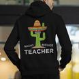 Fun Teacher Appreciation Humor Nacho Average Teacher Men's Hoodie Back Print, funny gift Fun Teacher Appreciation Humor Nacho Average Teacher Men's Hoodie Back Print, funny gift