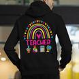 Future Kids Career Teacher Rainbow Boy Girl Graduations Men's Hoodie Back Print, Future Teacher Hoodies, funny gift