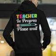 Future Teacher Cool Teacher In Progress Please Wait Men's Hoodie Back Print, Future Teacher Hoodies, funny gift Future Teacher Cool Teacher In Progress Please Wait Men's Hoodie Back Print, Future Teacher Hoodies, funny gift