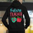 Future Teacher Education Student Men's Hoodie Back Print, Future Teacher Hoodies, funny gift