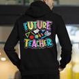 Future Teacher Kid's Career Men's Hoodie Back Print, Future Teacher Hoodies, funny gift