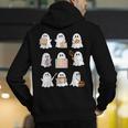Ghost Speech Therapy Teacher Spooky Season Halloween Men's Hoodie Back Print, funny gift