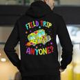 Groovy Field Trip Anyone Happy Field Day For Teachers Kids Men's Hoodie Back Print, funny gift Groovy Field Trip Anyone Happy Field Day For Teachers Kids Men's Hoodie Back Print, funny gift