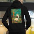 Groovy Ghost Reading Book Cat Halloween Ghost Teacher Men's Hoodie Back Print, Groovy Teacher Hoodies, funny gift Groovy Ghost Reading Book Cat Halloween Ghost Teacher Men's Hoodie Back Print, Groovy Teacher Hoodies, funny gift