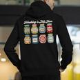 Groovy Teaching Is My Jam Teacher Appreciation Men's Hoodie Back Print, Groovy Teacher Hoodies, funny gift