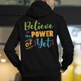 Growth Mindset Teacher Believe In The Power Of Yet Men's Hoodie Back Print, funny gift Growth Mindset Teacher Believe In The Power Of Yet Men's Hoodie Back Print, funny gift