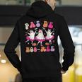 Halloween Dance Teacher Pas De Boo-Ree Ghost Ballet Dancer Men's Hoodie Back Print, funny gift Halloween Dance Teacher Pas De Boo-Ree Ghost Ballet Dancer Men's Hoodie Back Print, funny gift
