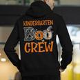 Halloween Kindergarten Boo Crew Kinder Teacher Student Men's Hoodie Back Print, funny gift Halloween Kindergarten Boo Crew Kinder Teacher Student Men's Hoodie Back Print, funny gift