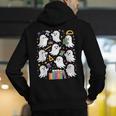 Halloween Math Teacher Ghost Math Teacher Spooky Halloween Men's Hoodie Back Print, funny gift Halloween Math Teacher Ghost Math Teacher Spooky Halloween Men's Hoodie Back Print, funny gift