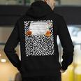 Halloween Teacher Composition Book Notebook Matching Group Men's Hoodie Back Print, funny gift Halloween Teacher Composition Book Notebook Matching Group Men's Hoodie Back Print, funny gift