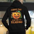 Halloween Teacher Librarian Pumpkin Reading Books Men Women Kids Men's Hoodie Back Print, funny gift Halloween Teacher Librarian Pumpkin Reading Books Men Women Kids Men's Hoodie Back Print, funny gift
