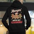 Hangin With My Cookies Gingerbread Man Xmas Teacher Men's Hoodie Back Print, funny gift Hangin With My Cookies Gingerbread Man Xmas Teacher Men's Hoodie Back Print, funny gift