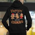 Hangin With My Cookies Gingerbread Women Christmas Teacher Men's Hoodie Back Print, funny gift Hangin With My Cookies Gingerbread Women Christmas Teacher Men's Hoodie Back Print, funny gift