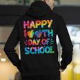 Happy 100th Day Of School Teacher Student 100 Days Tie Dye Men Women Kids Men's Hoodie Back Print, funny gift Happy 100th Day Of School Teacher Student 100 Days Tie Dye Men Women Kids Men's Hoodie Back Print, funny gift