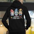 Happy Fri-Yay Teacher Fry Yay Friday Weekend Fri-Yay Men's Hoodie Back Print, funny gift