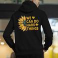 We Can Do Hard Things Kids Teacher Back To School Men's Hoodie Back Print, funny gift We Can Do Hard Things Kids Teacher Back To School Men's Hoodie Back Print, funny gift