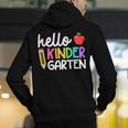 Hello Kindergarten Team Kinder Back To School Teacher Kids Men's Hoodie Back Print, funny gift Hello Kindergarten Team Kinder Back To School Teacher Kids Men's Hoodie Back Print, funny gift