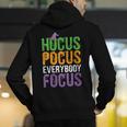 Hocus Pocus Everybody Focus Teacher Halloween Men's Hoodie Back Print, funny gift Hocus Pocus Everybody Focus Teacher Halloween Men's Hoodie Back Print, funny gift