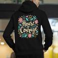 House Of Courage Flowers RCA School Teacher Student Tee Men's Hoodie Back Print, funny gift