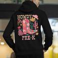 Howdy Pre-K Cowgirls Teacher Back To School Men's Hoodie Back Print, funny gift Howdy Pre-K Cowgirls Teacher Back To School Men's Hoodie Back Print, funny gift