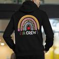 IA Crew Instructional Assistant Rainbow Teachers Aide Men's Hoodie Back Print, funny gift IA Crew Instructional Assistant Rainbow Teachers Aide Men's Hoodie Back Print, funny gift