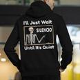 I'Ll Just Wait Until It's Quiet Spanish Teacher Halloween Men Women Kids Men's Hoodie Back Print, funny gift