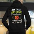I'm That Awesome Paraeducator Teacher Men's Hoodie Back Print, funny gift I'm That Awesome Paraeducator Teacher Men's Hoodie Back Print, funny gift