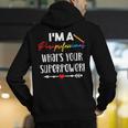 I'm A Paraprofessional What's Your Superpower Para Teacher Men's Hoodie Back Print, funny gift I'm A Paraprofessional What's Your Superpower Para Teacher Men's Hoodie Back Print, funny gift