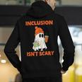 Inclusion Isn't Scary Shirt Halloween SLP Sped Teacher Men's Hoodie Back Print, funny gift Inclusion Isn't Scary Shirt Halloween SLP Sped Teacher Men's Hoodie Back Print, funny gift