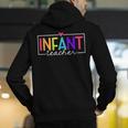 Infant Teacher Daycare Provider Childcare Teacher Men's Hoodie Back Print, funny gift Infant Teacher Daycare Provider Childcare Teacher Men's Hoodie Back Print, funny gift