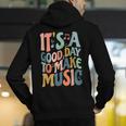 It's A Good Day To Make Music Musician Band Music Teacher Men's Hoodie Back Print, funny gift It's A Good Day To Make Music Musician Band Music Teacher Men's Hoodie Back Print, funny gift